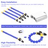 Benches Vise Table Clamp with Flexible Arm Aluminum Alloy Clamp