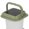 Camping Lamp Hand Cranked Solar Power Indicator LED IPX3 Waterproof