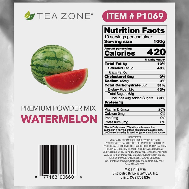 Tea Zone 2.2 lb Watermelon Powder