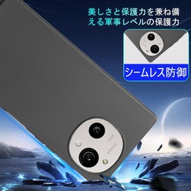 Aquos R10 Case, Shockproof, Full Protection, Aquos R10 Case, Matte Feel, Fingerprint Prevention, Scratch-Resistant, Shockproof, Aquos R10 Cover, Matte Feel, Simple, Lens Protection, Durable, With