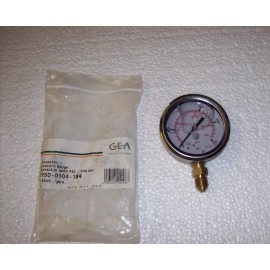 MANOMETER PRESSURE GUAGE HYDRAULIK  3000 PSI / 200 BAR