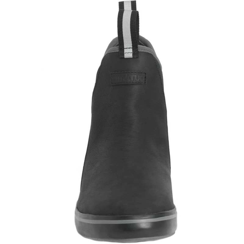 Xtratuf Men's 6 Inch Leather Ankle Deck Boot Black 9.5