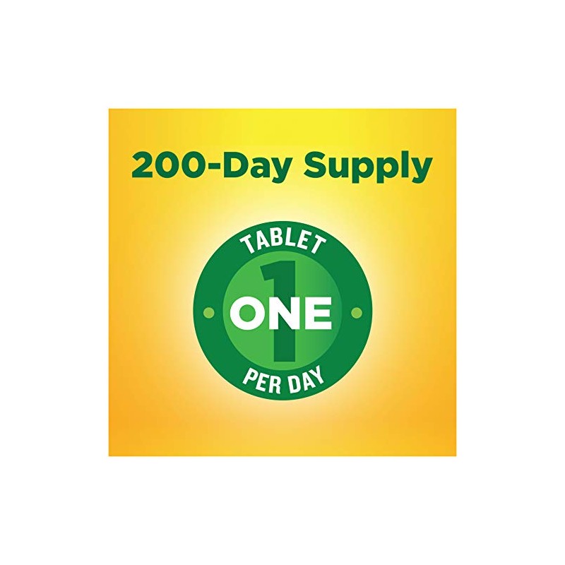 Vitamin B12 500 mcg Tablets, 200 Count for Metabolic Health