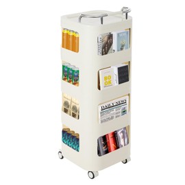 Multipurpose Utility Storage Cart Industrial Storage with Wheels and Slide Out Drawers Professional Trolley Cart Portable Caddy for Salon Supplies, Kitchen Needs, Medical Tools