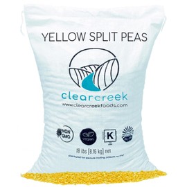 Idaho Yellow Split Peas | 18 lb Bag | Non-GMO | Kosher | Vegan | Dried | High in Fiber and Protein | Non-Irradiated