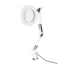 5X Magnifying Glass Clip On LED Tattoo Desk Lamp USB