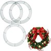 Metal Wire Wreath Frame, Ompinda 3 Pack Wire Wreath Making