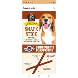 Cosmo's Snack Shack Pet Treats-Savory Snack Stick-Case (24 Ct) SALE ENDS SOON