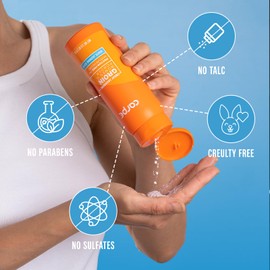 Carpe Sweat Absorbing Talc-Free Body Powder for Women, Anti-Chafing and Safe for Feminine Areas, White Jasmine Scent, 2 Pack