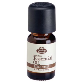 Fabulous Frannie Birch Sweet Pure Essential Oil 10ml Ships with a Child Resistant Cap (Pack of 1)