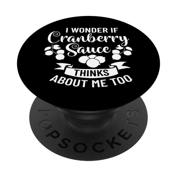 Cranberry Sauce Recipe Relish Tins, Jelly, Sugarberry PopSockets with Interchangeable