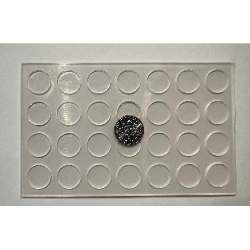 Glass Table Top Bumpers. Non Slip. Self Adhesive Table Pads