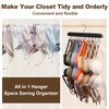 2 Pack Tank Top Hanger, 40 Hooks Large Capacity Bra