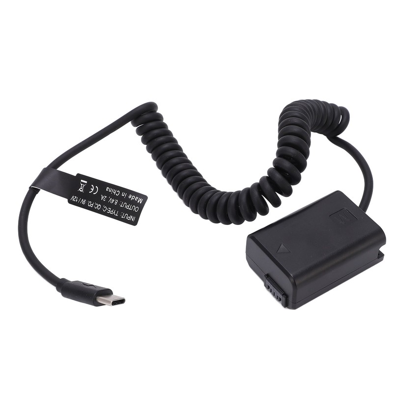 Type C Power Adapter DC Coupler FW50 Full Decoded Dummy