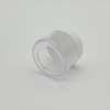 Cosmetic Empty Bottle White Cap Cream Container 20g 15ea