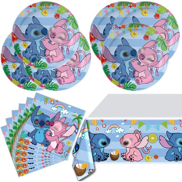 Party Tableware, Birthday Party Tableware, Birthday Party Tableware Set, Tablecloth,