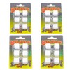 DQITJ 24 Pcs Reptile Calcium Stone Natural Calcium Mineral for