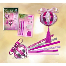 Ursus 24140099 Design Strips Mini Paper Balls Mystic Ornaments