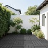 WONSHREE 12”x12” Plastic Interlocking Deck Tiles, 44 Pack Waterproof Patio