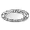 Wilton Armetale Coastal Handle Serving Tray, 16-Inch-by-11.75-Inch, Silver