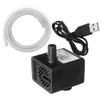 PULACO DC 5V USB Mini Submersible Water Pump with Tubing