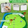 52HZ 6x5Ft Golf Chipping Game Mat, Battle Royale Golf Game