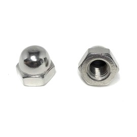 5/16-24 Acorn Cap Nuts 18-8 Stainless Steel - Fine Thread UNF (10 Pieces)