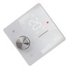 Smart Digital Thermostat 5A AC 95‑240V IP20 White Adjustable Backlight
