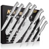 Set of Kitchen Knives Stainless Steel Chef Knives for Home