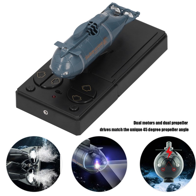 Wireless 6 Channel Remote Control Submarine Waterproof Mini Electric Diving