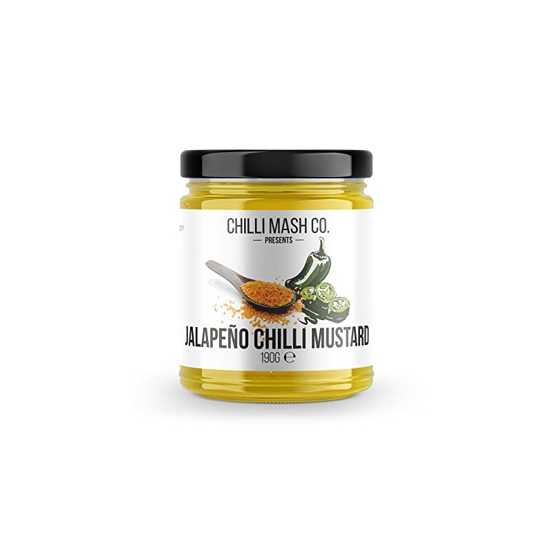 Chilli Mash Company Jalapeno Chilli Mustard 190 ml