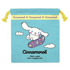 K Company Sanrio Characters CKC17-CN Drawstring Cinnamoroll, H8.1 x W 7.1 inches (205 x 180 mm)