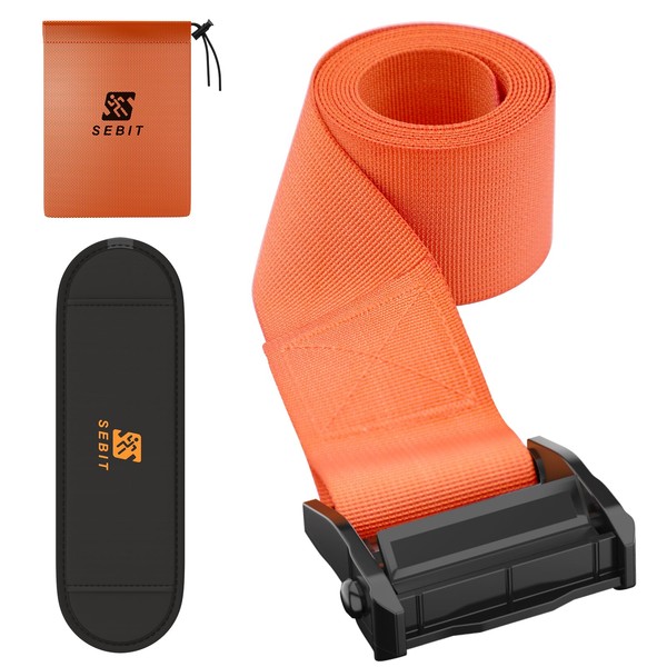 Hamstring Curl Strap,59 inches Adjustable Squat Strap Foot Dumbbell Strap,Exercise