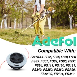 Mowing Head Compatible with Stihl C 26-2 Autocut, ADEFOL Trimmer Head for STIHL FS55 FS56 FS70 FS80 FS85 FS87 FS89 FS90 FS91 FS94 FS111 FS120 FS131 FS240 and the Series Brush Cutters
