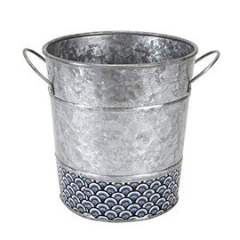 Old Dutch International Catalina Wine Champagne Chiller, Silver Blue