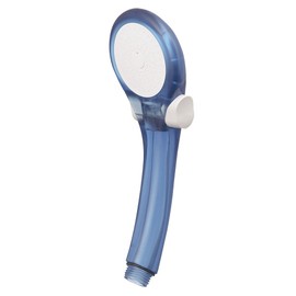SANEI PS39631-80XA-CB6 Showerhead, Chamoisy, Water Saving, Hand Stop, Skeleton Blue