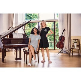 Nightdresses for Women uk 2 Pack Ladies Nighties Cotton Nightgowns Soft Sleep Dress Solid Nightshirts Summer Sleeping Sleepwear Loungewear