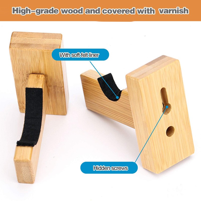 ZOENHOU 4 PCS Baseball Bat Display Case Holder, Wall Mount