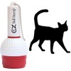 EZBallStamp Golf Ball Stamp Marker (Black Walking Cat)