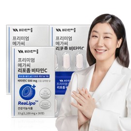 Premium Mega C Liposomal Vitamin C 3 boxes, total of 90 tablets (3-month supply) / 프리미엄 메가씨 리포좀 비타민C 3박스 총90정 (3개월분)