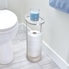 iDesign Toilet Paper Stand with Tray – Elemental Fusion –