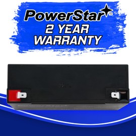 PowerStar AGM610 6V 10Ah UPS Battery – 6 Pack, Compatible with Injusa Power Cart