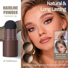 Polvo Retocador de Raíces Sombra para el Cabello Root Touch Up (1#)