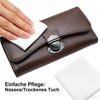 LETEULO Women's Large Leather Purse, Large Multiple Compartments with 18