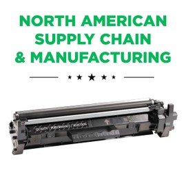 Clover Remanufactured Toner Cartridge Replacement for HP 17A (CF217A) | Black