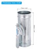 PATIKIL 3" HVAC Duct Manual Volume Damper, Metal Adjustment Airflow