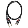 Cascha Advanced Line Audio Cable RCA (2M) to Jack (2M),