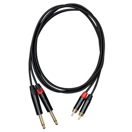 Cascha Advanced Line Audio Cable RCA (2M) to Jack (2M), 5 m