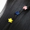 HPNN-006 Hair Clip, Mini Flower, Yellow, Small, Cute, Bangs, Hair