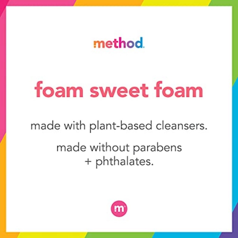 Method Foaming Hand Soap, Sea Minerals, Paraben and Phthalate Free,